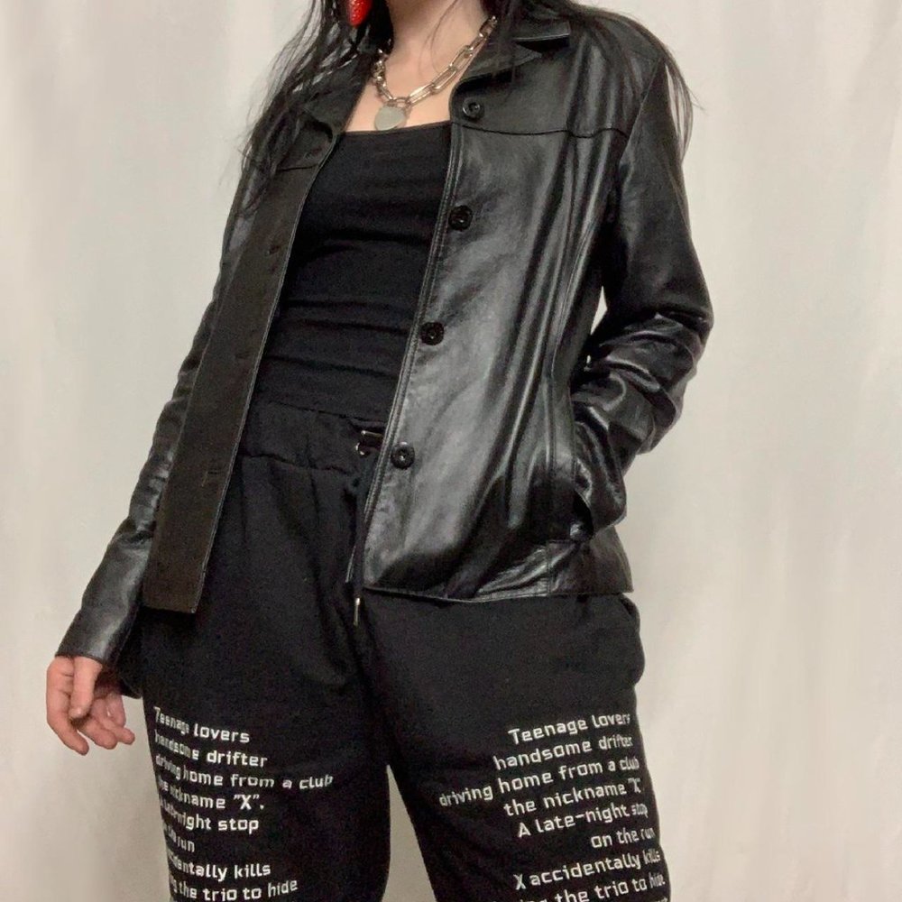 Wilson’s Leather Chic Collared Button Up Jacket - image 3